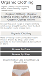 Mobile Screenshot of organicclothing.co.uk